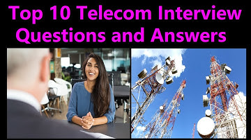 Top 10 telecom interview questions and answers | cell tower engineer interview question & answer