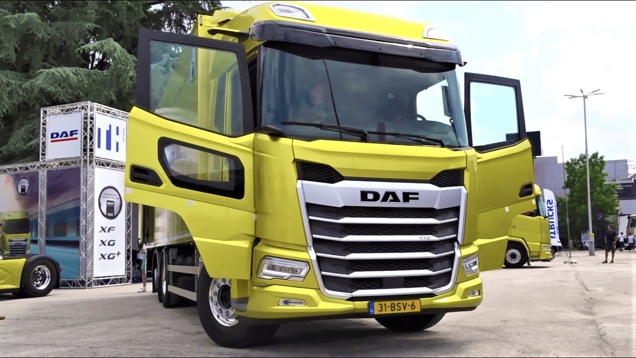 2023 DAF XF 410 Distribution Truck - Interior, Exterior, Walkaround - Truck  Expo 