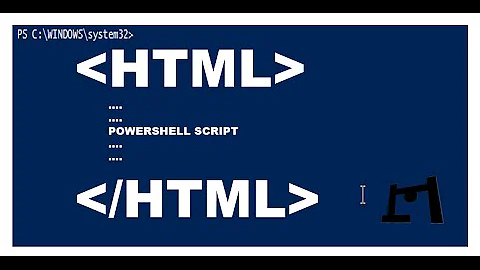 Powershell Script Output As HTML Page
