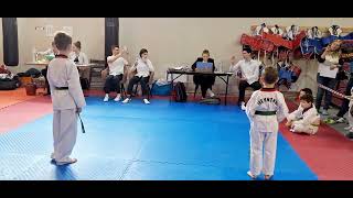 Taekwondo WTF. 1 Пхумсэ Тэгук Иль Джан. 3 Пхумсе Тэгук Сам Джан.  Александр 1е место (золото).