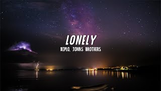 Diplo, Jonas Brothers -  Lonely (Lyrics)