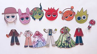 SPRUNKI GAME NEW WITH PAPER CRAFT screenshot 3