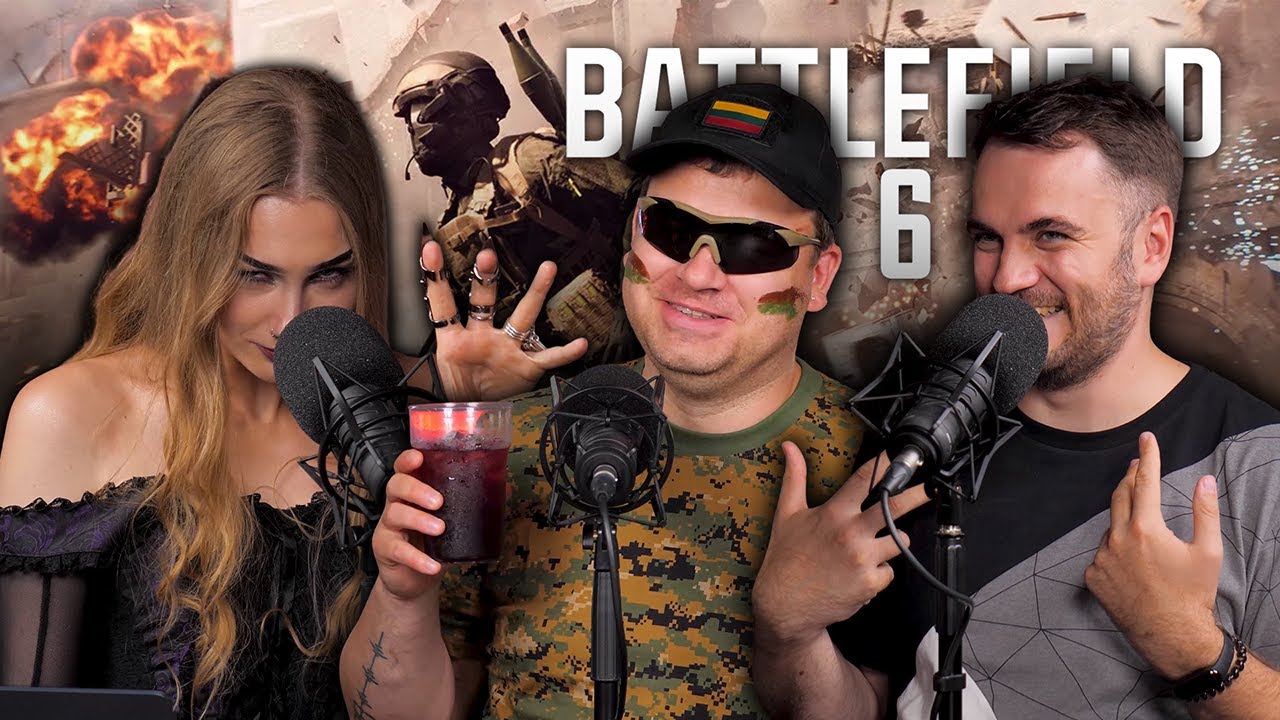 Battlefield 6 įspūdžiai, Evil Woman ir vasaros kokteilis! - ŽB podcastas S03E48