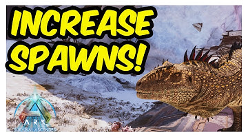Increase Giga and Carcha Spawns in ASA Extinction!