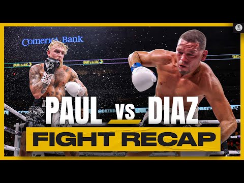Jake Paul KNOCKS DOWN Nate Diaz, Wins By Unanimous Decision I FULL FIGHT RECAP I CBS Sports