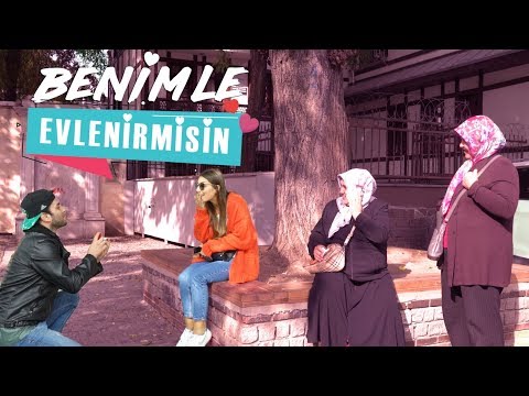 BENİMLE EVLENİR MİSİN? (Sosyal Deney)