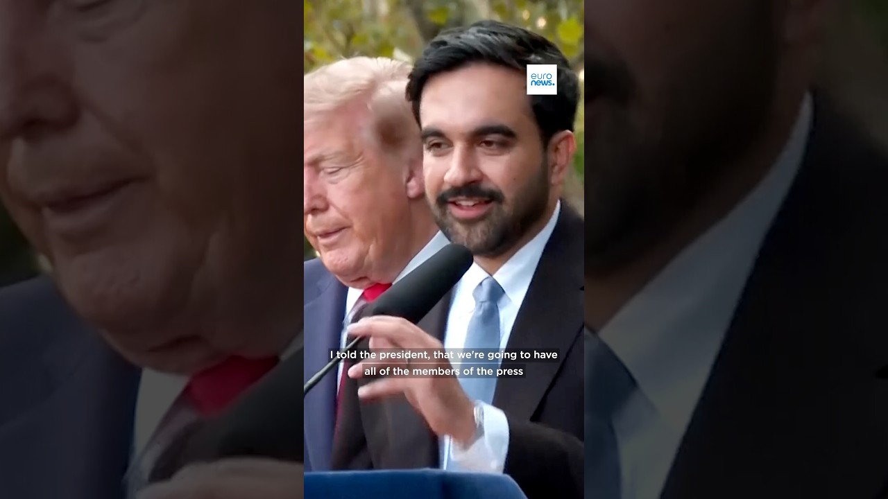 Zohran Mamdani and Donald Trump held a joint news conference
