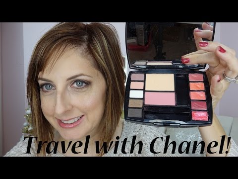 Chanel Face Using the Chanel Travel Makeup Palette 