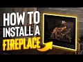 How to install a Fireplace, start to finish (direct vent, natural gas)