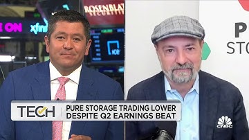 Demand is actually increasing for data centers, says Pure Storage CEO