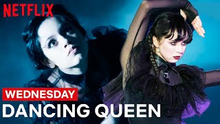 Kamila Valieva | Wednesday Addams Dance Scene | Netflix