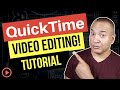 How to Edit Video Using QuickTime Player for Mac