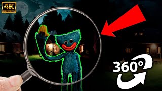 Huggy Wuggy Hunt: Explore Poppy Playtime Chapter 3 in 360° VR 🧸🔍