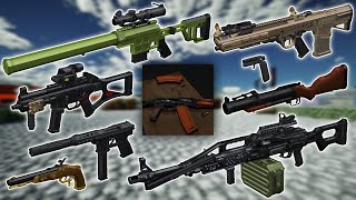 Minecraft TaCZ Suffuse GunSmoke Gun Pack v1.0.7 Showcase (All Weapons)
