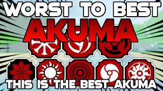 EVERY Akuma *RANKED* From WORST To BEST | Shinobi Life Bloodline Tier List | Shindo Life Best Akuma