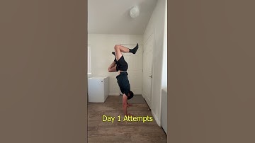 Day 88 - Can a COMPLETE BEGINNER Learn a Handstand in 10 Minutes a Day?