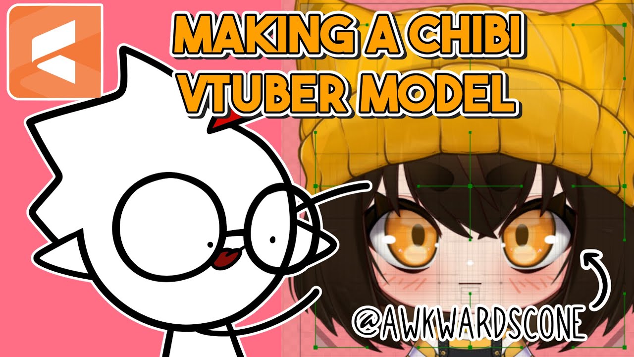 Rigging a Chibi Live2D Model for AwkwardScone!