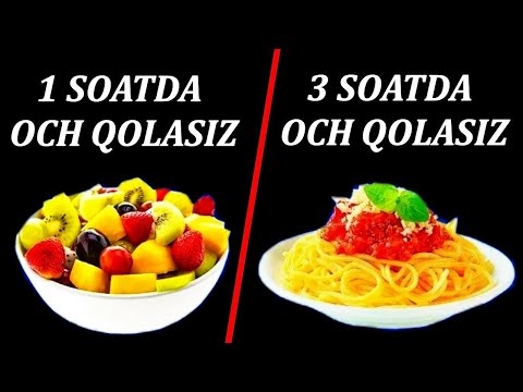 Video: Qaysi Ovqatlar Ko'nglingizni Ko'taradi?