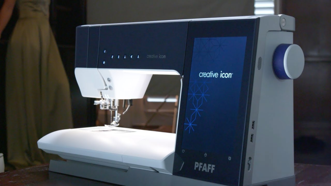 PFAFF® creative icon™ sewing and embroidery machine - YouTube