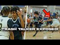 Beckham black vs trash talker heated game vs best 15u team in texas