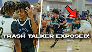 Beckham Black Vs Trash Talker Heated Game Vs Best 15U Team In Texas