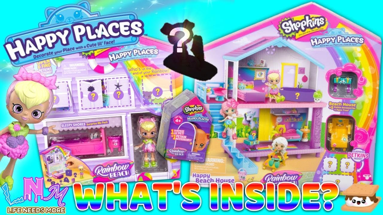 shopkins beach house accessories