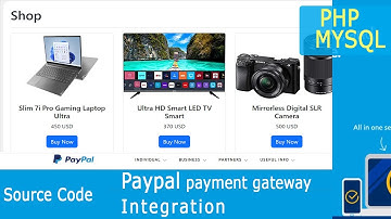 Standard PayPal payment gateway integration in PHP and MYSQL | PHP source code