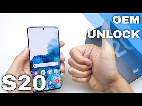 How to enable OEM Unlock in Samsung Galaxy S20