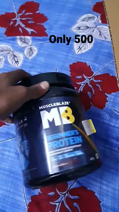 muscleblaze (MB) beginner whey protein only  rs=500