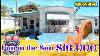 $16k Mobile Home for Fun in Clearwater, Florida Sun