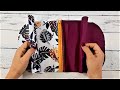 Easy Trick For Making A Double Pocket Zipper Purse | Hand Purse | Wallet Purse