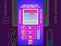 🔢 Quick Math Trivia 🧠Solve This in Seconds! ⚡️General World Knowledge #shorts #trending #2025 #viral