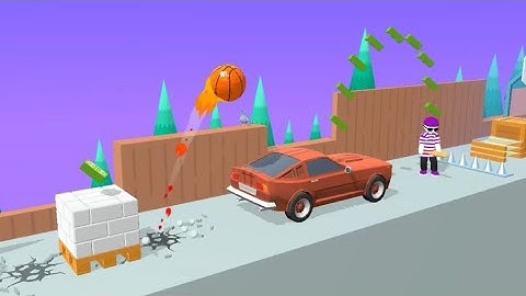 Bounce Dunk ​- All Levels Gameplay Android ios Games (Lvl 10 - 13 ) #casualgames