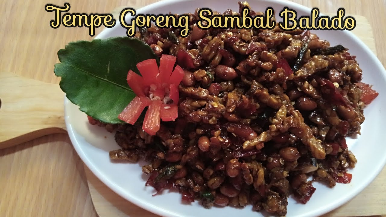 Tempe Goreng Sambal Balado - YouTube