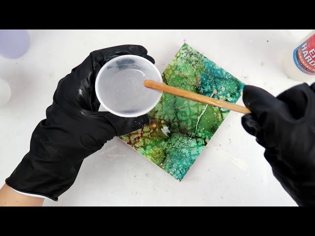 Resin Art with Alcohol Inks – The Next Evolution in Paint Pouring