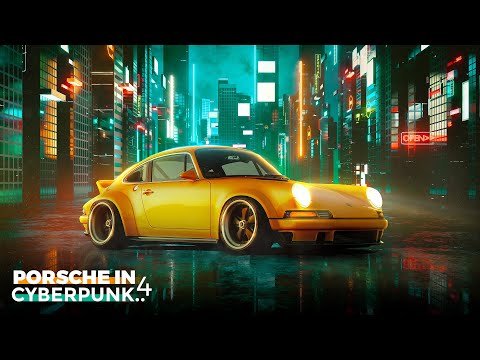 ازاي تعمل تصميم زي دا شرح بالتفصيل Porsche