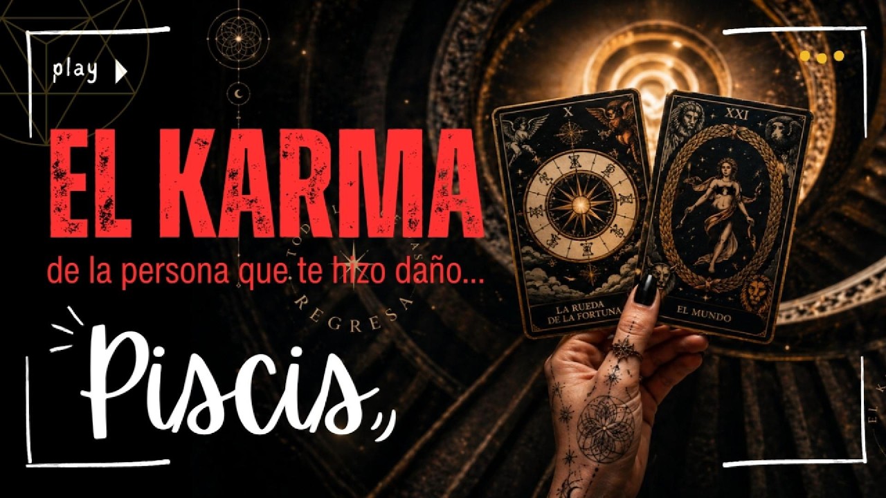 PISCIS ♓️ El karma no avisa… pero cuando llega, cambia todo: Pensó que ...