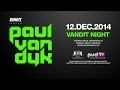 Paul van Dyk @ VANDIT Night @ Forum Karlin - Prague, Czech Republic - 12 Dec 2014