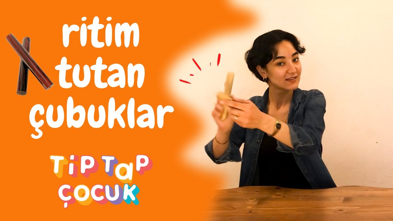 Eğlenceli Çubuklar Şarkısı | Ritim Çubukları Oyun | Okul Öncesi ve İlk Okul Şarkıları |Tip Tap Çocuk