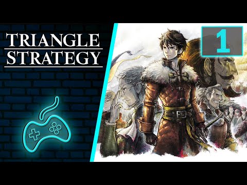 Видео: Triangle Strategy - Прохождение. Часть 1: Вступление. Глава 1. Взлёт молодого ястреба. Первый бой