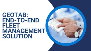 Geotab: End-to-End Fleet Management Solution screenshot 5