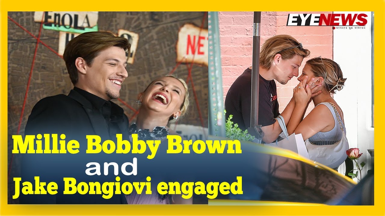 Millie Bobby Brown gives closer look at ring after Jake Bongiovi proposal