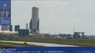 SpaceX Starship assembly 24h timelapse 2020-10-08