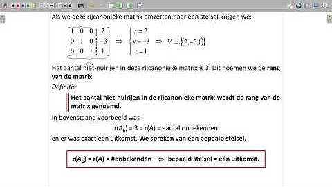 4.6 Methode van Gauss-Jordan (1e vorm)  (p31-34)