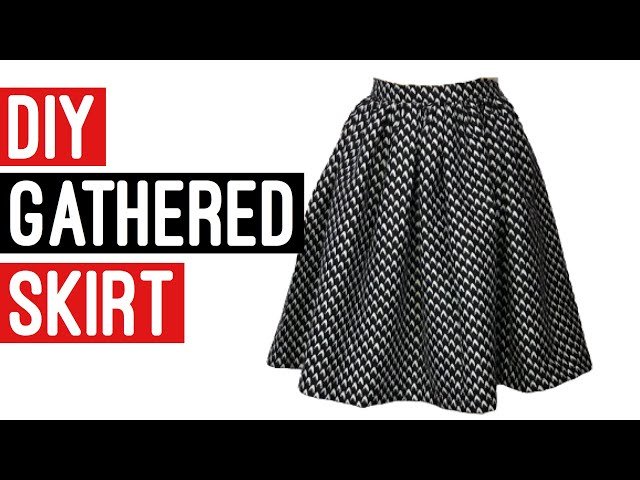 12 Skirt sewing patterns to sew tonight - Gathered