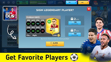 DLS 26 • How to Get Any Player You want in DLS 2026 • Get your Favorite Players in DLS 26 Trick