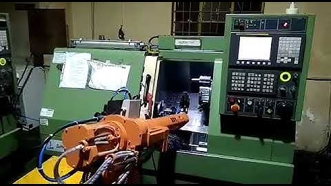 Mahajan Automation machine tending by refurbished ABB IRB 1400