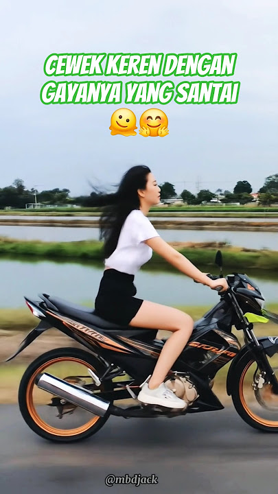 Cewek Cantik   Satria FU = Kombinasi Maut di Jalanan! 🔥✨
