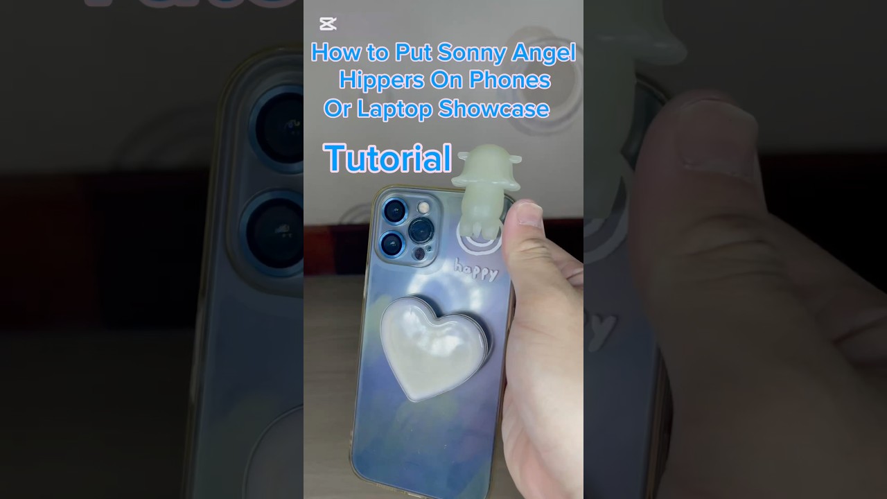 How To Put Sonny Angel Hippers On Phone Or Laptop Tutorial Showcase 