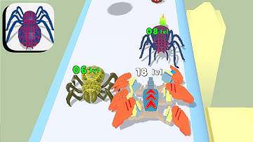 Spider Evolution Run ​- All Levels Gameplay Android,ios (Part 13)